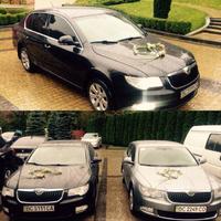 Весільний кортеж Skoda Superb