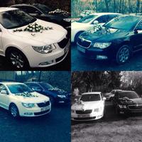 Весільний кортеж Skoda Superb