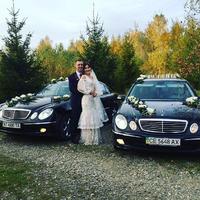 Весільний кортеж Mercedes-benz