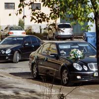Весільний кортеж Mercedes-benz