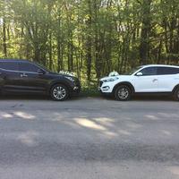 Весільний кортеж Hyundai Santa Fe