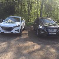Весільний кортеж Hyundai Santa Fe