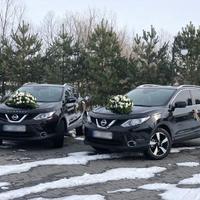 Весільний кортеж Nissan Qashqai