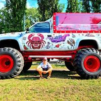 073 Party Bus Monster truck пати бас