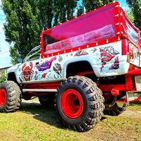 073 Party Bus Monster truck пати бас