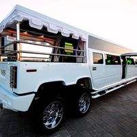 019 Лимузин Mega Hummer H2 белый аренда