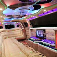 029 Лімузин Mercedes W221 S63 білий орен