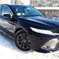 150Toyota Camry V70 черная 2019 заказать