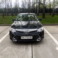 151 Toyota Camry V55 черная 2016 аренда