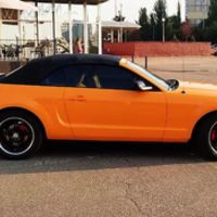 159 Кабриолет Ford Mustang GT оранжевый