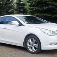 166 Hyundai Sonata біла NEW оренда авто