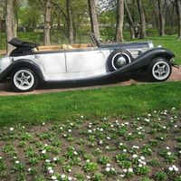 190 Ретро автомобиль Mercedes 540 Borman