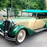 196 Кабриолет ретро Dampf Kraft Wagen