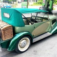 196 Кабриолет ретро Dampf Kraft Wagen