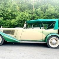 196 Кабриолет ретро Dampf Kraft Wagen