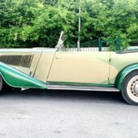 196 Кабриолет ретро Dampf Kraft Wagen