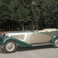 196 Кабриолет ретро Dampf Kraft Wagen