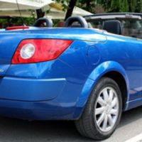 227 Кабриолет Renault Megane синий