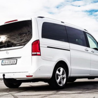 261 Mercedes V class белый прокат аренда