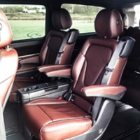 261 Mercedes V class белый прокат аренда
