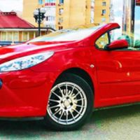 320 Кабриолет Peugout 307cc red