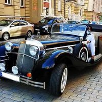 190 Ретро автомобиль Mercedes 540 Borman