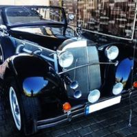 190 Ретро автомобиль Mercedes 540 Borman