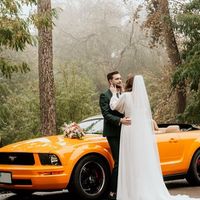 159 Кабриолет Ford Mustang GT оранжевый