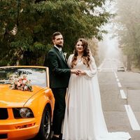 159 Кабриолет Ford Mustang GT оранжевый