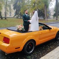 159 Кабриолет Ford Mustang GT оранжевый