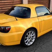 140 Honda S2000 желтый кабриолет аренда