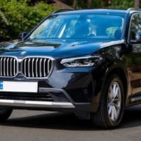 036 BMW X3 черный внедорожник на прокат