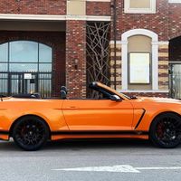 Кабриолет Ford Mustang GT оранжевый прок