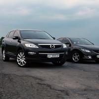 Кортеж-Захід. Mazda, Mitsubishi