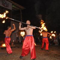 Шоу-проект " ДЫХАНИЕ ДРАКОНА " Фаершоу ( fire-show ) , огненно-пиротех
