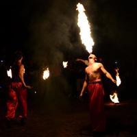 Шоу-проект " ДЫХАНИЕ ДРАКОНА " Фаершоу ( fire-show ) , огненно-пиротех