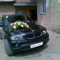 BMW X5 - весільний кортеж