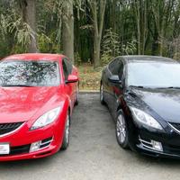 Прокат однакових авто Mazda 6 на весілля!