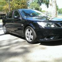 Saab - wedding auto