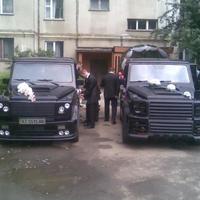 MERCEDES G-55 - весільний кортеж