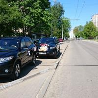 Весільний кортеж Нyundai Santa Fe