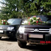 Весільний кортеж комфортабельними Mitsubishi Pajero Wagon 4 (в наявнос
