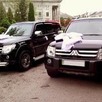 Весільний кортеж комфортабельними Mitsubishi Pajero Wagon 4 (в наявнос