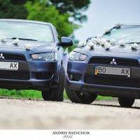 Aвто на весілля Mitsubishi Lancer X ! Весільний ко